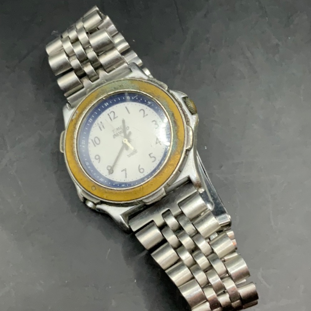 Vintage Indiglo Diver Timex Mens Wristwatch